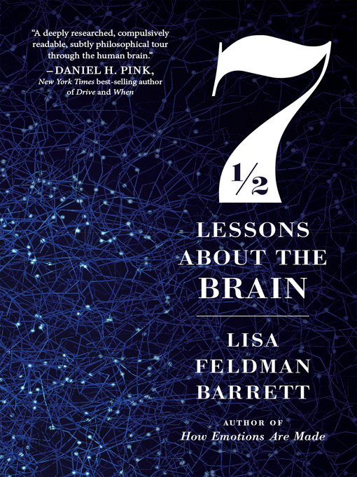 Title details for Seven and a Half Lessons About the Brain by Lisa Feldman Barrett - Wait list